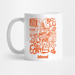 lyric orange frank ocean Mug